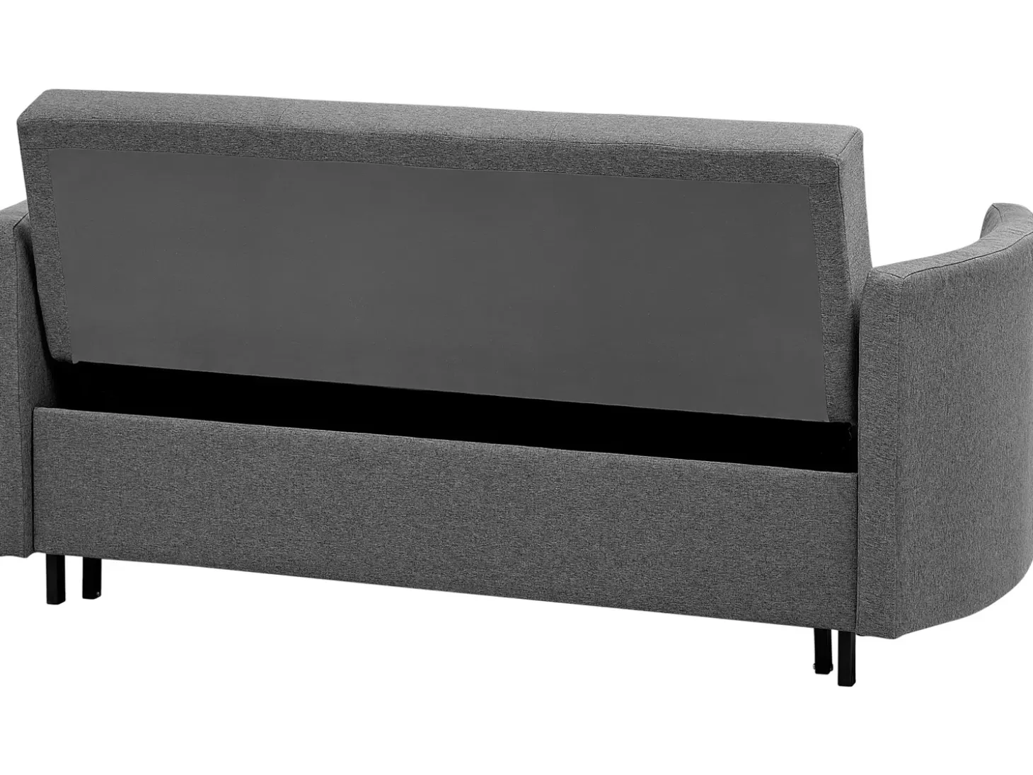 Discount Sofa rozkładana dla 2 osób HOVIN Szary Sofy Z Funkcją Spania|Wszystkie Sofy