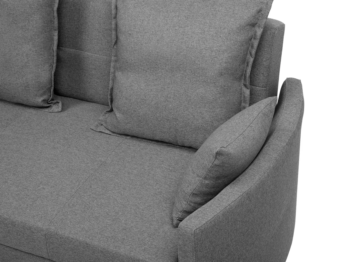 Discount Sofa rozkładana dla 2 osób HOVIN Szary Sofy Z Funkcją Spania|Wszystkie Sofy