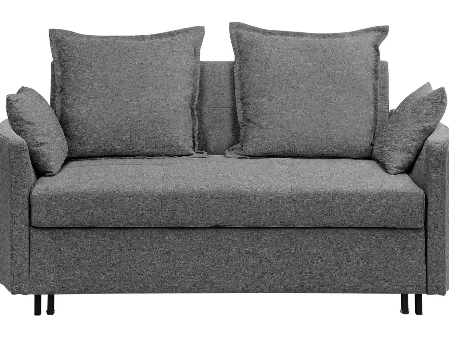 Discount Sofa rozkładana dla 2 osób HOVIN Szary Sofy Z Funkcją Spania|Wszystkie Sofy