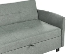 Clearance Sofa rozkładana dla 2 osób HOVIN Zielony Sofy Z Funkcją Spania|Wszystkie Sofy