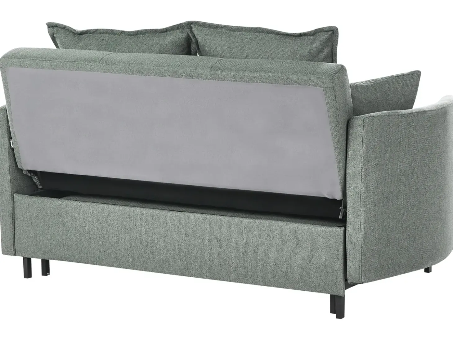 Clearance Sofa rozkładana dla 2 osób HOVIN Zielony Sofy Z Funkcją Spania|Wszystkie Sofy