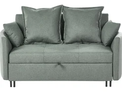 Clearance Sofa rozkładana dla 2 osób HOVIN Zielony Sofy Z Funkcją Spania|Wszystkie Sofy