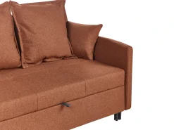 Sale Sofa rozkładana dla 2 osób HOVIN Złoty brąz Sofy Z Funkcją Spania|Wszystkie Sofy