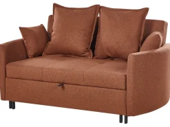 Sale Sofa rozkładana dla 2 osób HOVIN Złoty brąz Sofy Z Funkcją Spania|Wszystkie Sofy