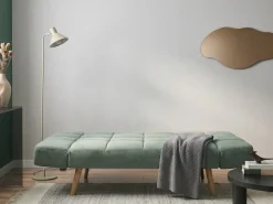 Discount Sofa rozkładana dla 2 osób INGARO Jasnozielony Sofy Z Funkcją Spania|Wszystkie Sofy