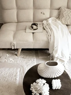 Sofa rozkładana dla 2 osób INGARO Beżowy