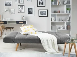 Sofa rozkładana dla 2 osób INGARO Ciemnoszary