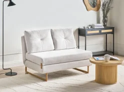 Sofa rozkładana dla 2 osób JERSLEV Złamana biel Sofy Z Funkcją Spania|Wszystkie Sofy