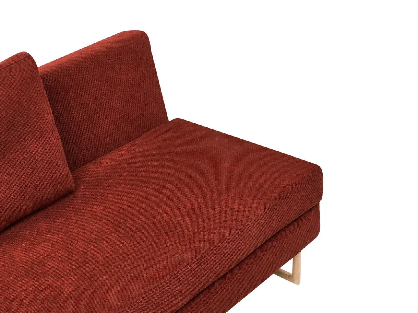 Best Sofa rozkładana dla 2 osób JERSLEV Czerwony Sofy Z Funkcją Spania|Wszystkie Sofy