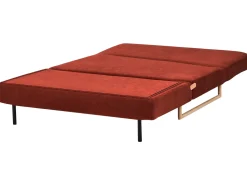 Best Sofa rozkładana dla 2 osób JERSLEV Czerwony Sofy Z Funkcją Spania|Wszystkie Sofy