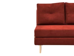 Best Sofa rozkładana dla 2 osób JERSLEV Czerwony Sofy Z Funkcją Spania|Wszystkie Sofy