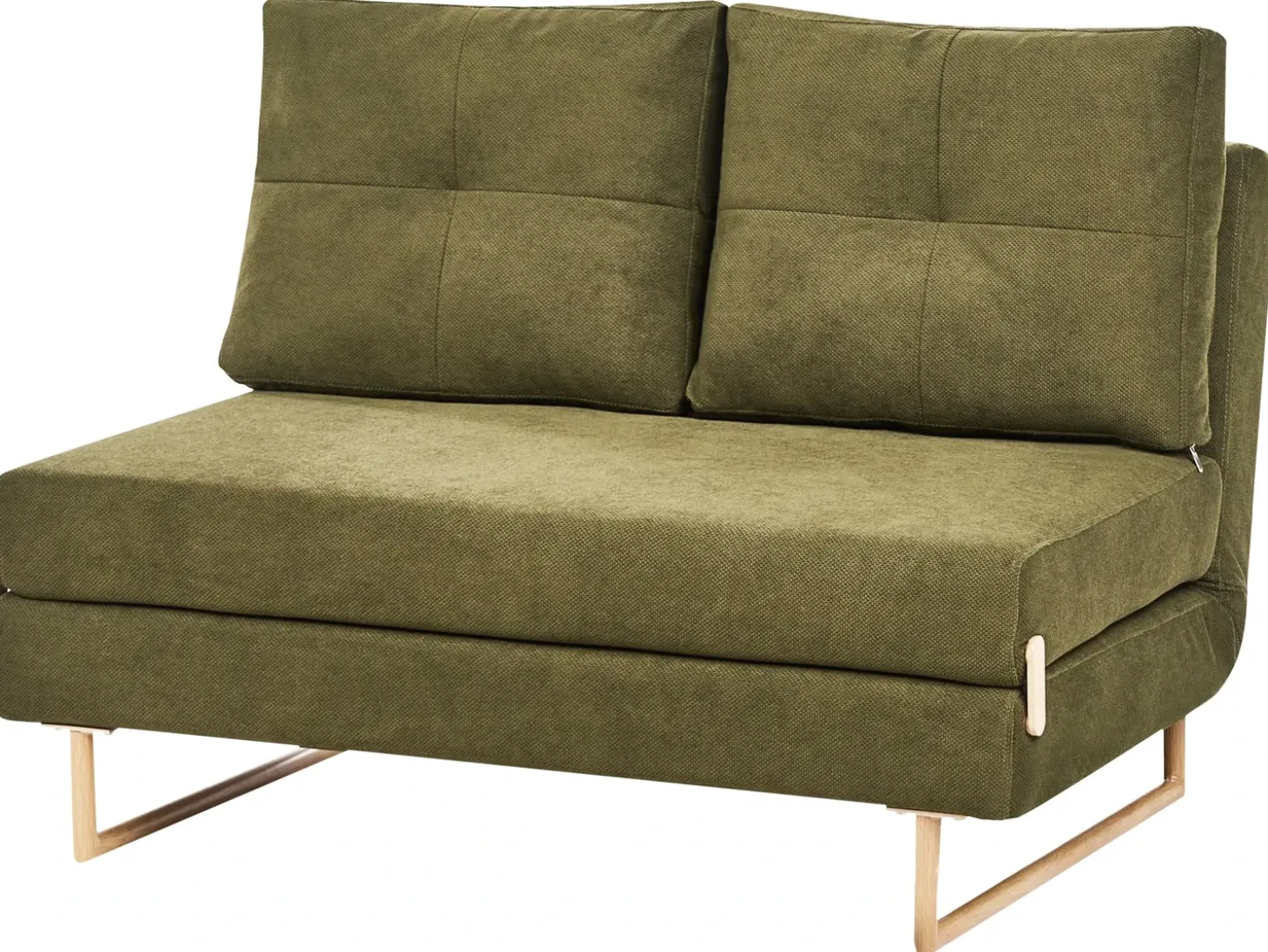 Sale Sofa rozkładana dla 2 osób JERSLEV Zielony Sofy Z Funkcją Spania|Wszystkie Sofy