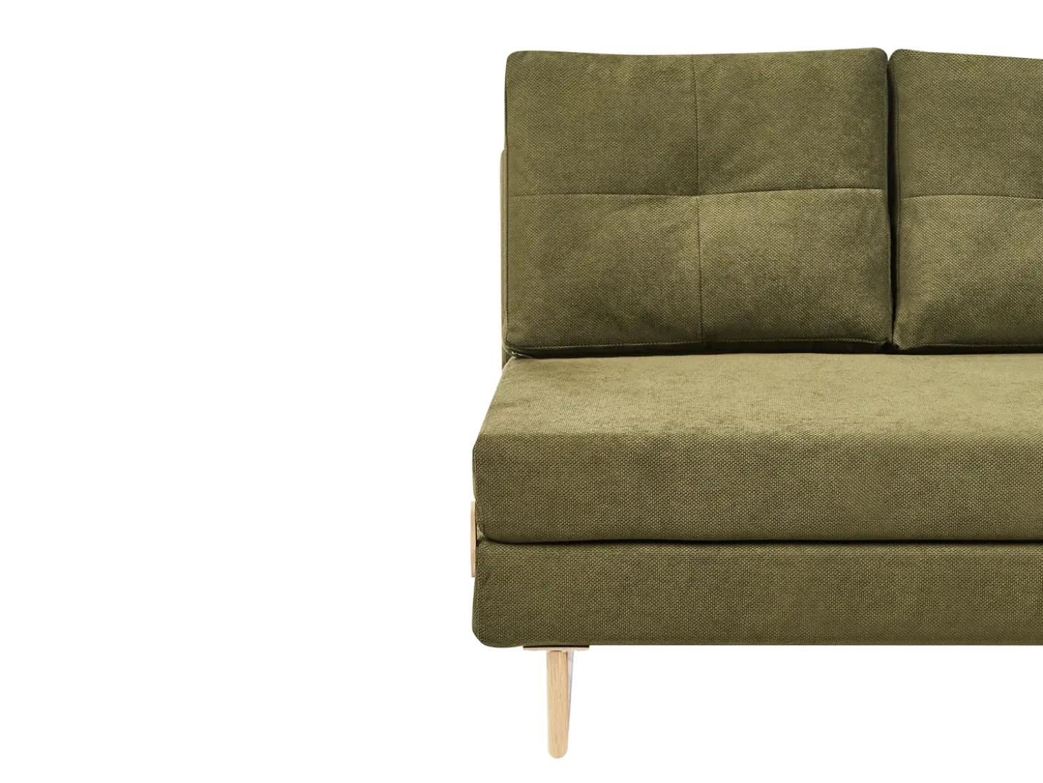 Sale Sofa rozkładana dla 2 osób JERSLEV Zielony Sofy Z Funkcją Spania|Wszystkie Sofy
