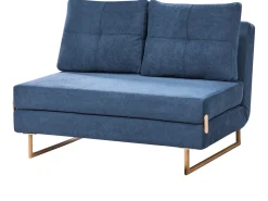 Discount Sofa rozkładana dla 2 osób JERSLEV Niebieski Sofy Z Funkcją Spania|Wszystkie Sofy