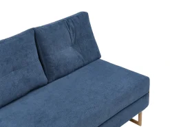Discount Sofa rozkładana dla 2 osób JERSLEV Niebieski Sofy Z Funkcją Spania|Wszystkie Sofy
