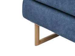 Discount Sofa rozkładana dla 2 osób JERSLEV Niebieski Sofy Z Funkcją Spania|Wszystkie Sofy
