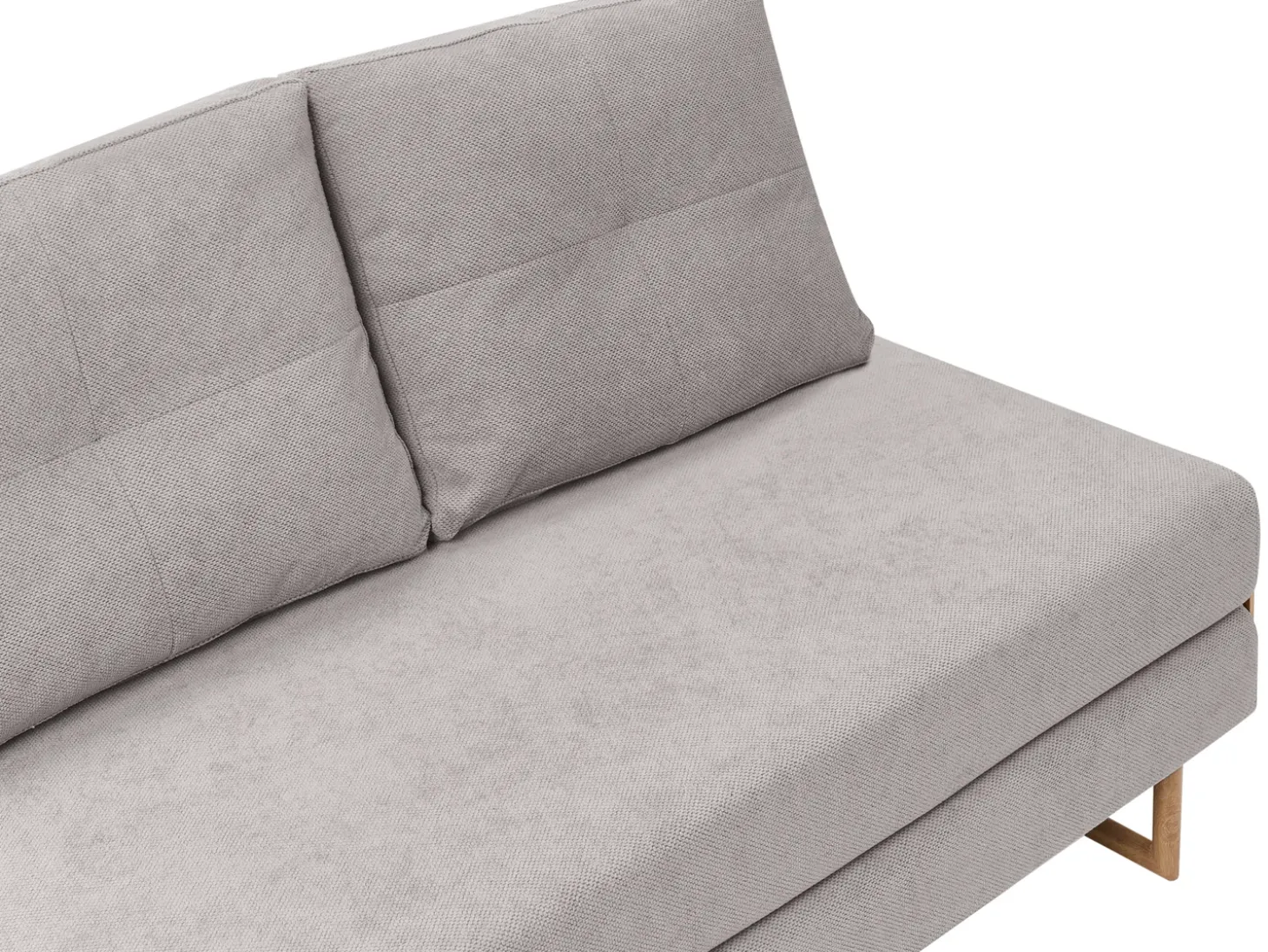 Discount Sofa rozkładana dla 2 osób JERSLEV Szary Sofy Z Funkcją Spania|Wszystkie Sofy
