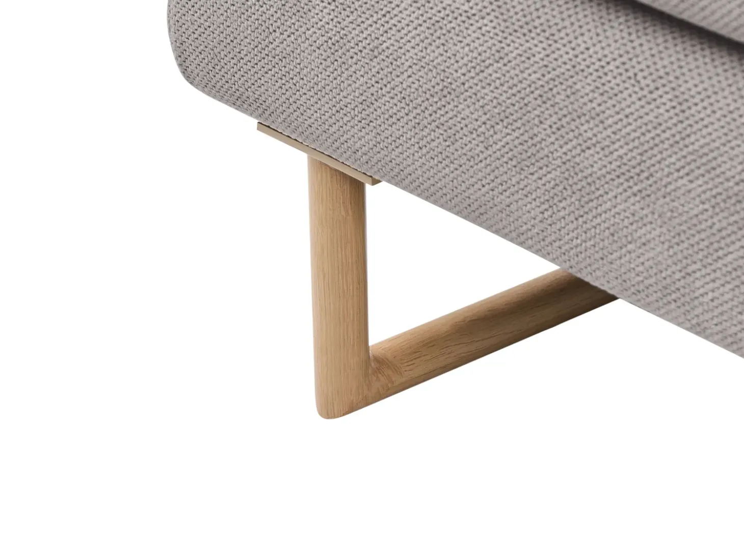 Discount Sofa rozkładana dla 2 osób JERSLEV Szary Sofy Z Funkcją Spania|Wszystkie Sofy