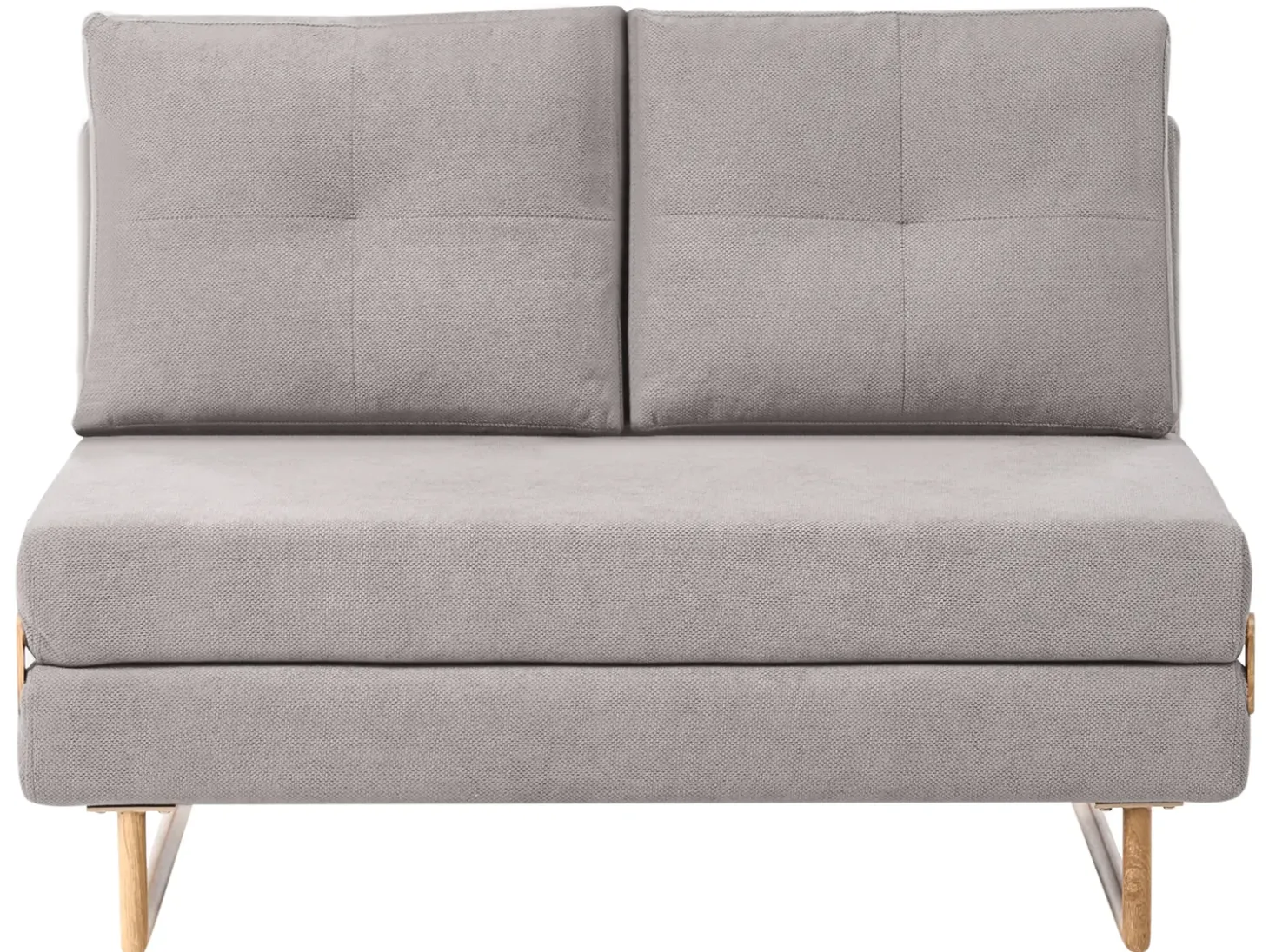 Discount Sofa rozkładana dla 2 osób JERSLEV Szary Sofy Z Funkcją Spania|Wszystkie Sofy