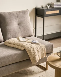 Discount Sofa rozkładana dla 2 osób JERSLEV Szary Sofy Z Funkcją Spania|Wszystkie Sofy
