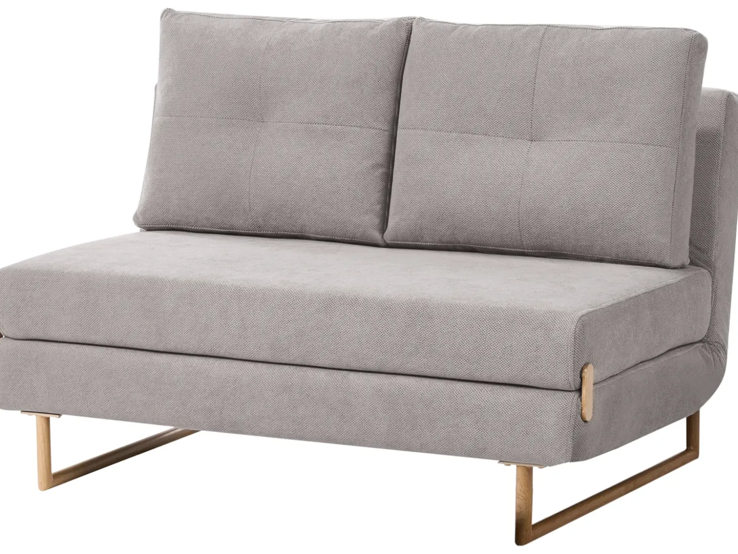 Discount Sofa rozkładana dla 2 osób JERSLEV Szary Sofy Z Funkcją Spania|Wszystkie Sofy
