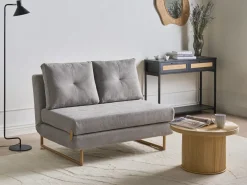 Discount Sofa rozkładana dla 2 osób JERSLEV Szary Sofy Z Funkcją Spania|Wszystkie Sofy