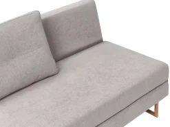 Discount Sofa rozkładana dla 2 osób JERSLEV Szary Sofy Z Funkcją Spania|Wszystkie Sofy