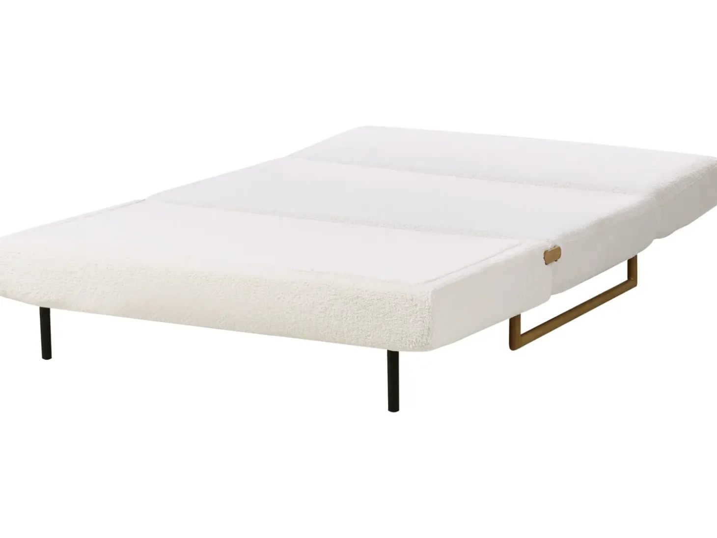 New Sofa rozkładana dla 2 osób JERSLEV Boucle Złamana biel Sofy Z Funkcją Spania|Wszystkie Sofy