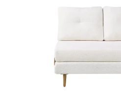 New Sofa rozkładana dla 2 osób JERSLEV Boucle Złamana biel Sofy Z Funkcją Spania|Wszystkie Sofy