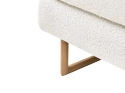 New Sofa rozkładana dla 2 osób JERSLEV Boucle Złamana biel Sofy Z Funkcją Spania|Wszystkie Sofy