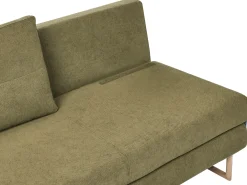 Hot Sofa rozkładana dla 3 osób JERSLEV Zielony Sofy Z Funkcją Spania|Wszystkie Sofy