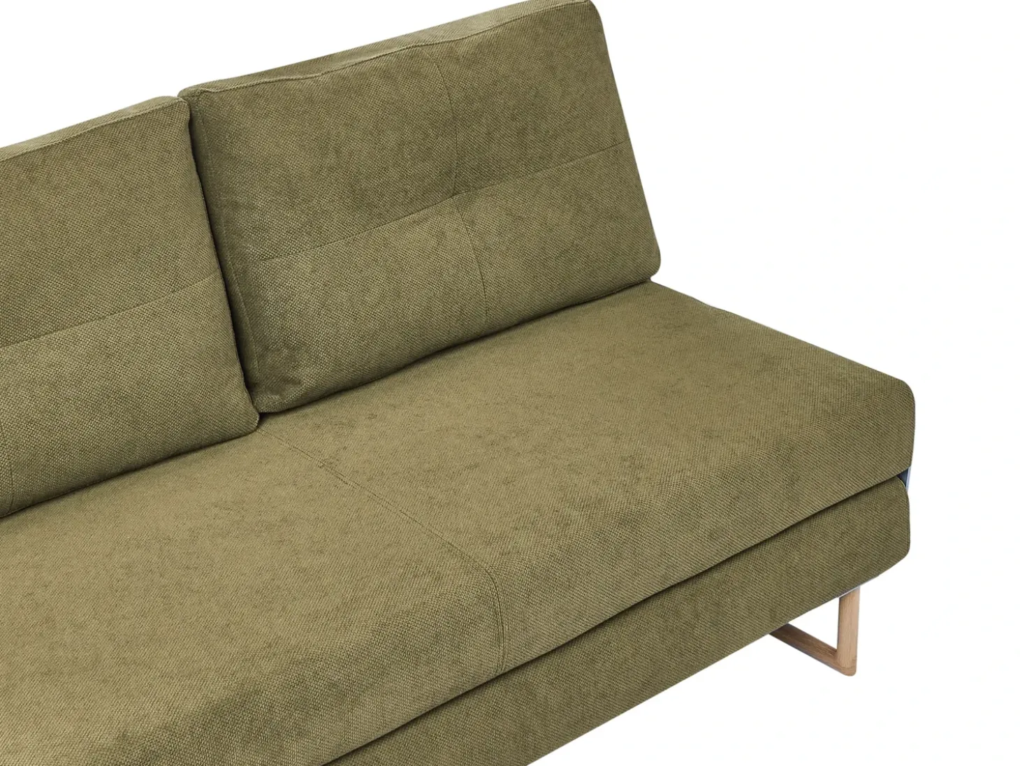 Hot Sofa rozkładana dla 3 osób JERSLEV Zielony Sofy Z Funkcją Spania|Wszystkie Sofy