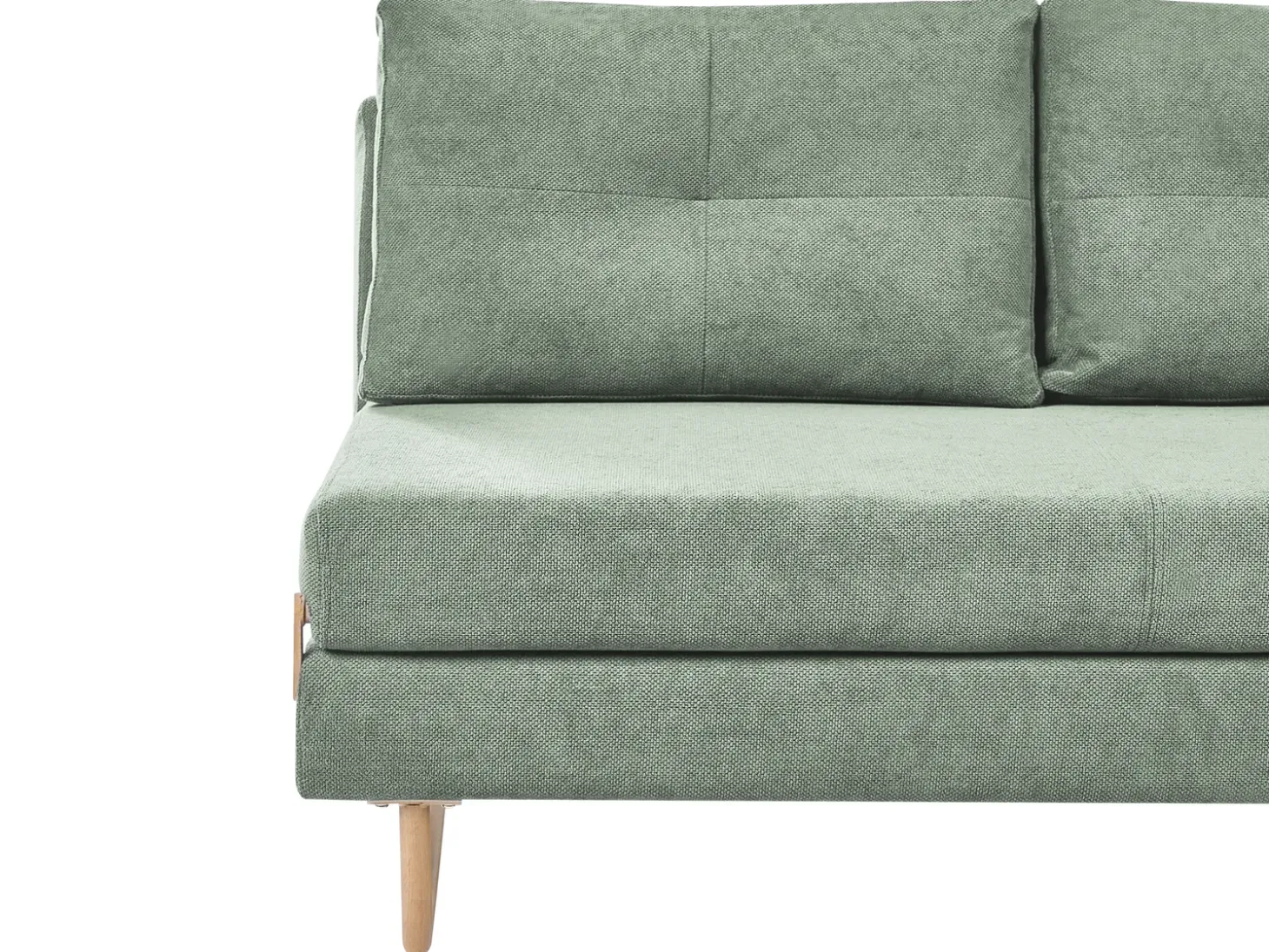 Discount Sofa rozkładana dla 3 osób JERSLEV Jasnozielony Sofy Z Funkcją Spania|Wszystkie Sofy