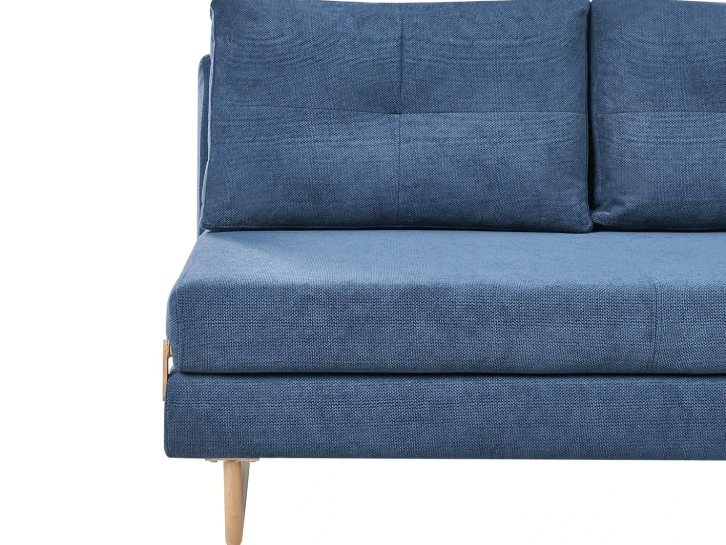 Best Sofa rozkładana dla 3 osób JERSLEV Niebieski Sofy Z Funkcją Spania|Wszystkie Sofy