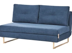 Best Sofa rozkładana dla 3 osób JERSLEV Niebieski Sofy Z Funkcją Spania|Wszystkie Sofy