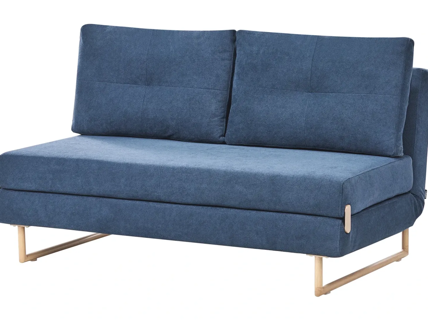 Best Sofa rozkładana dla 3 osób JERSLEV Niebieski Sofy Z Funkcją Spania|Wszystkie Sofy