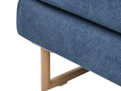 Best Sofa rozkładana dla 3 osób JERSLEV Niebieski Sofy Z Funkcją Spania|Wszystkie Sofy