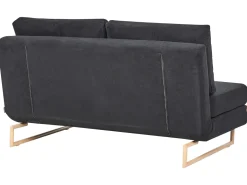 Online Sofa rozkładana dla 3 osób JERSLEV Czarny Sofy Z Funkcją Spania|Wszystkie Sofy