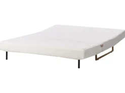 Clearance Sofa rozkładana dla 3 osób JERSLEV Boucle Złamana biel Sofy Z Funkcją Spania|Wszystkie Sofy