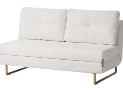 Clearance Sofa rozkładana dla 3 osób JERSLEV Boucle Złamana biel Sofy Z Funkcją Spania|Wszystkie Sofy