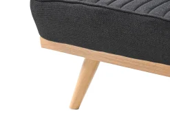 New Sofa rozkładana dla 2 osób KALFAFEL Czarny Sofy Z Funkcją Spania|Wszystkie Sofy