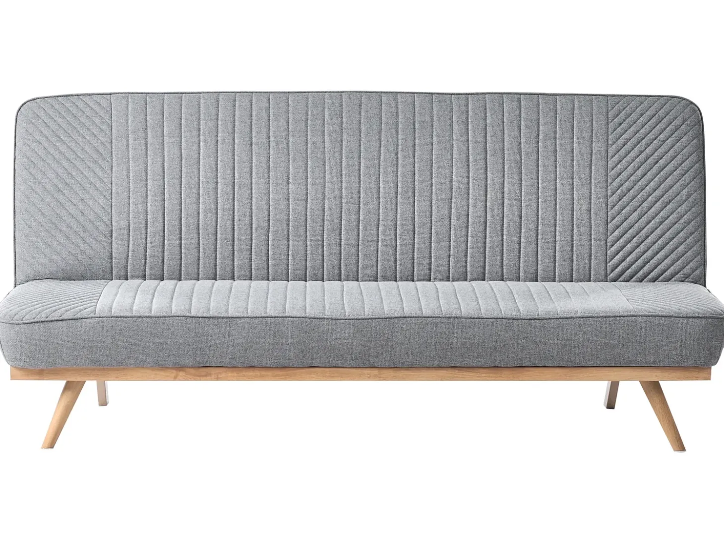 Outlet Sofa rozkładana dla 2 osób KALFAFEL Szary Sofy Z Funkcją Spania|Wszystkie Sofy
