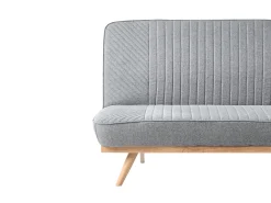 Outlet Sofa rozkładana dla 2 osób KALFAFEL Szary Sofy Z Funkcją Spania|Wszystkie Sofy