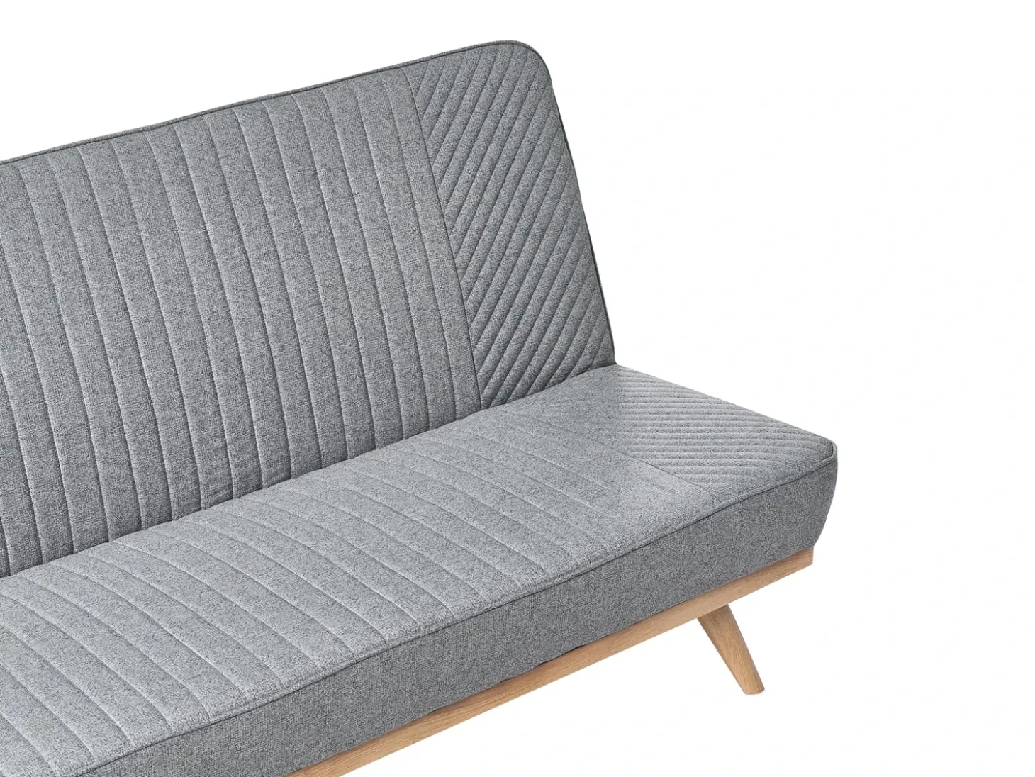 Outlet Sofa rozkładana dla 2 osób KALFAFEL Szary Sofy Z Funkcją Spania|Wszystkie Sofy