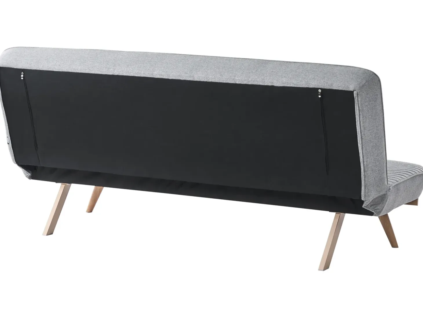Outlet Sofa rozkładana dla 2 osób KALFAFEL Szary Sofy Z Funkcją Spania|Wszystkie Sofy