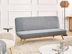 Outlet Sofa rozkładana dla 2 osób KALFAFEL Szary Sofy Z Funkcją Spania|Wszystkie Sofy