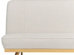 Outlet Sofa rozkładana dla 2 osób KALFAFEL Beżowy Sofy Z Funkcją Spania|Wszystkie Sofy