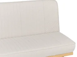 Outlet Sofa rozkładana dla 2 osób KALFAFEL Beżowy Sofy Z Funkcją Spania|Wszystkie Sofy