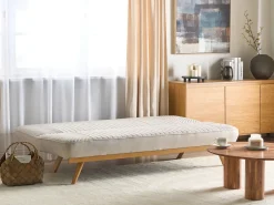 Outlet Sofa rozkładana dla 2 osób KALFAFEL Beżowy Sofy Z Funkcją Spania|Wszystkie Sofy