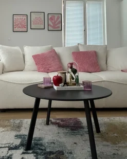 Best Sofa rozkładana dla 3 osób KRAMA Boucle Biały ze schowkiem Sofy Z Funkcją Spania|Wszystkie Sofy